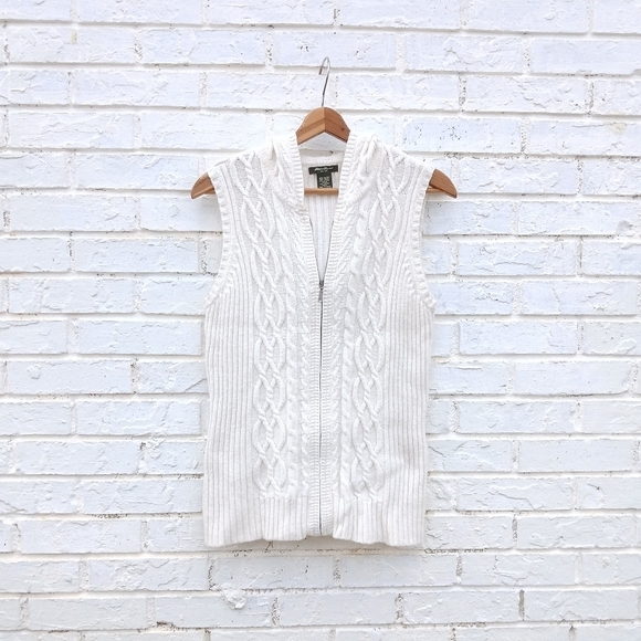 Eddie Bauer Sweater Vest Angora Blend XS - Picture 2 of 6